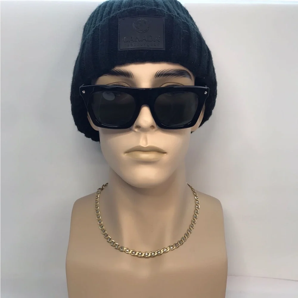 Burberry Camron Grey Rectangular Men's Sunglasses BE4318 300187 51.